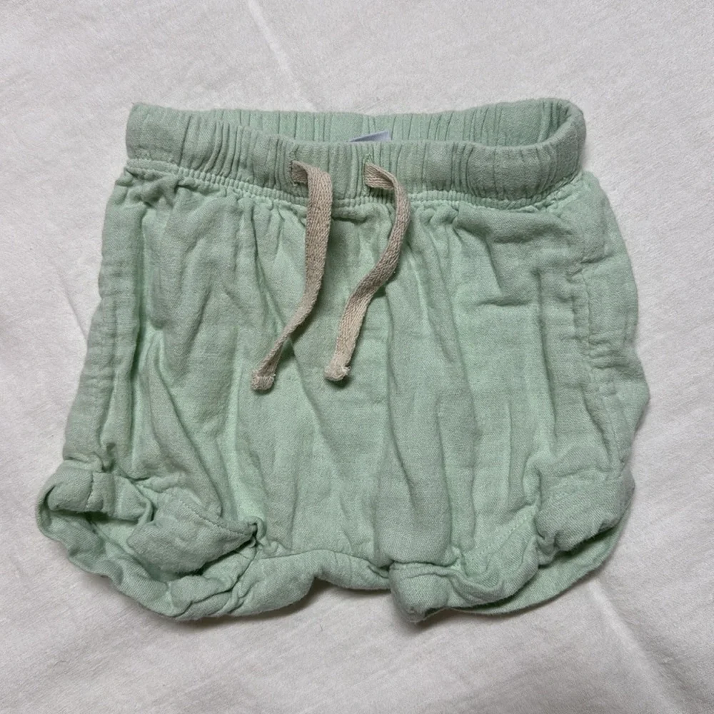 Old Navy Double-Weave Tank Top and Shorts Set - Mint Mist